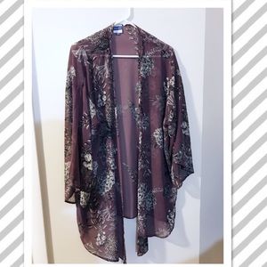 Meri Skye Sheer Kimono 2x